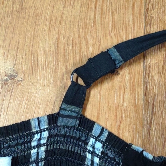 Womens medium length plaid dress - Picture 8 of 14